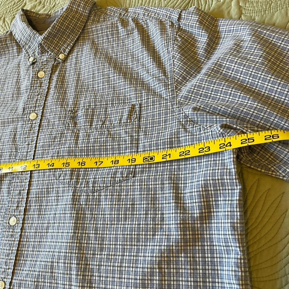 Dockers men’s long sleeve button down cotton shirt with front pocket. Size XL - Picture 3 of 8